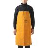 Leather Welder Apron Heavy Duty Flame Retardant Welding Work Apron Unisex Adjustable Work Shop Protective Clothing