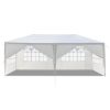 3x3/9m Garden Gazebos With 4/8 Sidewalls Folding UV Protection Party Tent For Outdoor Camping Picnic Waterproof Wedding Canopy