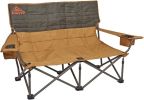 Kelty Low-Love Seat Camping Chair - Portable, Folding Chair for Festivals, Camping and Beach Days