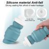 Portable Silicone Folding Cup 320ml Mini Outdoor Picnic Tableware Box Travel Coffee Retractable Wine Glass