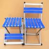 1pc Durable Folding Stool; Portable Stool For Camping Fishing; Fishing Accessories